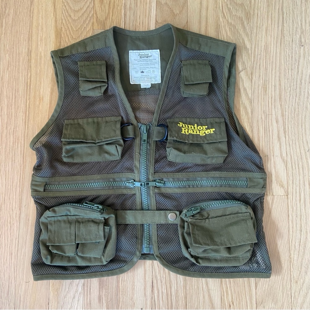 Junior Ranger Utility Vest Size Youth Small